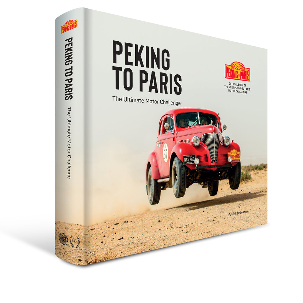 Cover of the official 2024 Peking to Paris Book